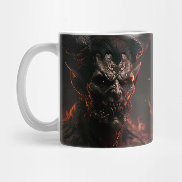 Demon face by Geek Culture